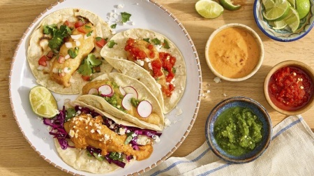 TACO DE PESCADO ESTILO ENSENADA